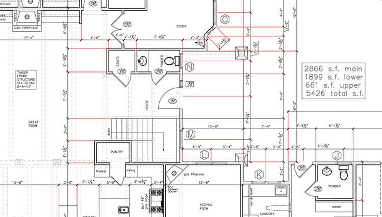 Plans Timber Frame and Post & Beam Home Construction Seth House head Blue Ridge Post & Beam