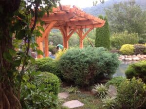 Gallery Timber Frame and Post & Beam Home Construction Timber Frame Pergola1 Blue Ridge Post & Beam