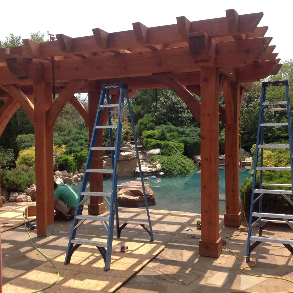 Timber Frame Pergola4