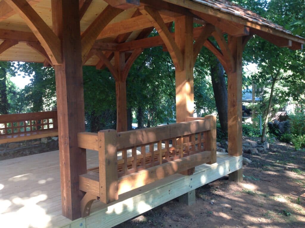 Subcontracting Timber Frame and Post & Beam Home Construction img 9532 Blue Ridge Post & Beam
